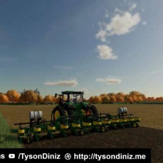 JOHN DEERE 1720 12 REIHE 36 STACK FOLD PFLANZER V1 0 0 0 FS25 Mod