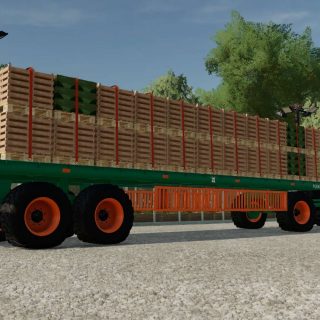 AGUAS TENIAS PLATTFORM TRAILER PAKET V1 0 0 0 FS25 Mod FS22 Mod