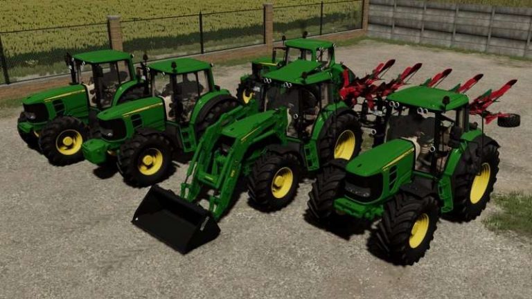 John Deere Serie 6030 Premium 6 Zyl V1 0 0 0 FS25 Mod FS22 Mod