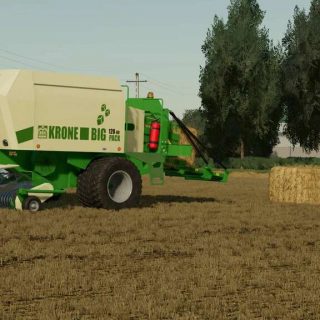 Krone Big Pack 120 80 V1 0 0 0 FS25 Mod FS22 Mod