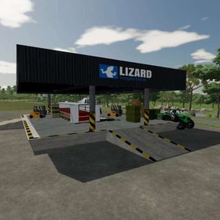 Lizard Logistikzentrum V1 0 0 0 FS25 Mod FS22 Mod