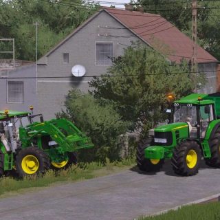 John Deere 6030 Premium 6 Zylinder Serie Bearbeitet V1 0 0 0 FS25 Mod