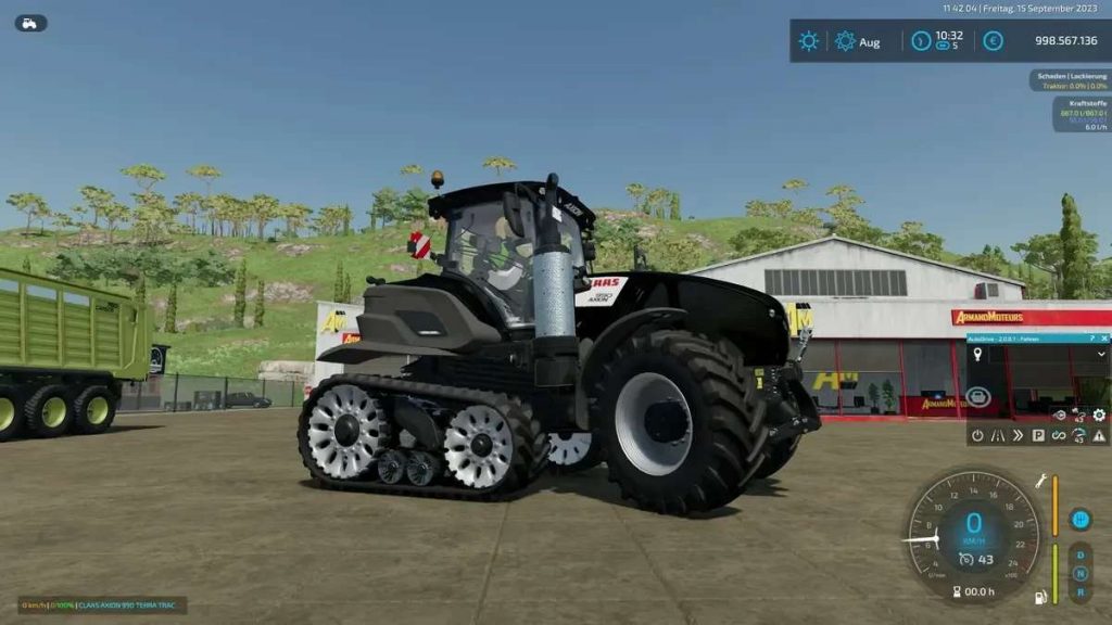 Claas Axion Terra Trac 990 V1 0 0 5 Landwirtschafts Simulator 22 Mod