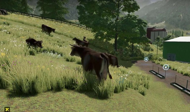 Freilaufende Kühe Von Eiks V1000 Landwirtschafts Simulator 22 Mod Fs22 Mod 8409