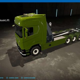 Scania S Hkl Hakenlift Und Kranwagen V Landwirtschafts Simulator Mod Fs Mod