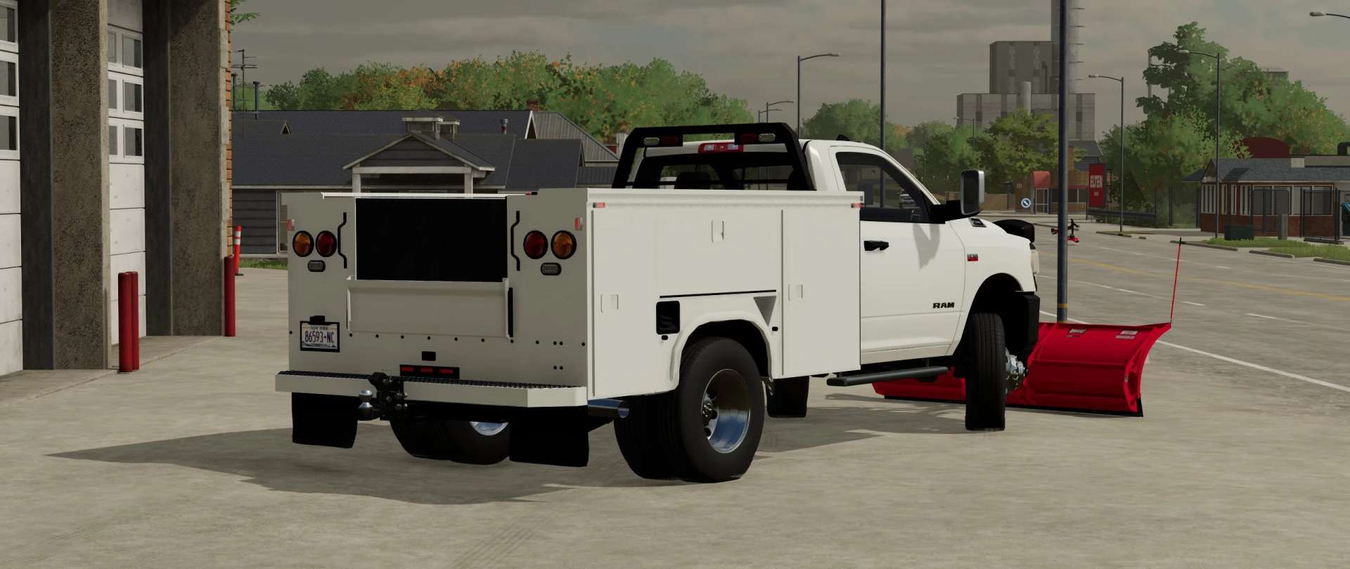 2020 Ram 3500 Single Cab Service Truck V10 Landwirtschafts Simulator 22 Mod Fs22 Mod 5063