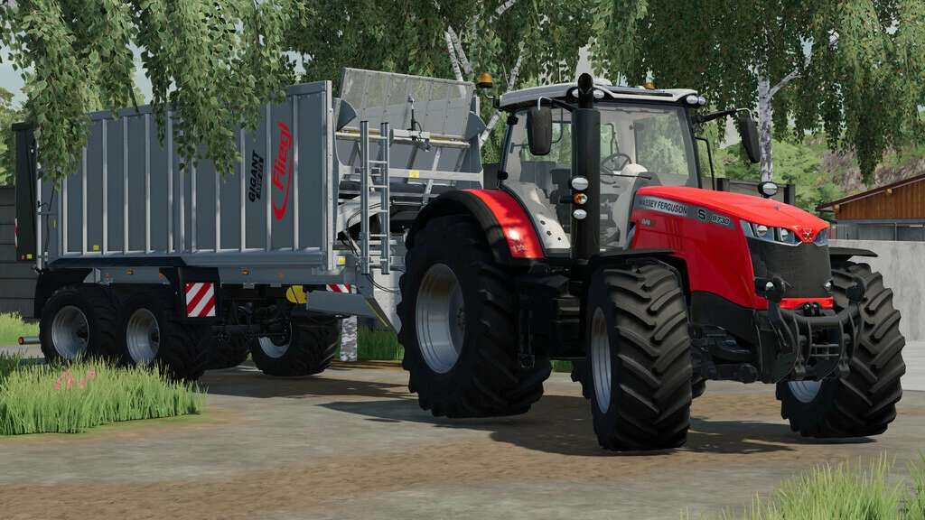 Massey Ferguson 8700s V1010 Landwirtschafts Simulator 22 Mod Fs22 Mod 2533