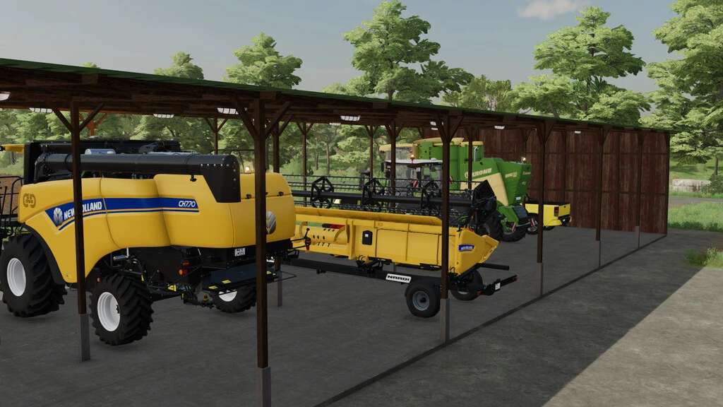 Schuppen Sonnenkollektoren V10 Landwirtschafts Simulator 22 Mod Fs22 Mod 9842