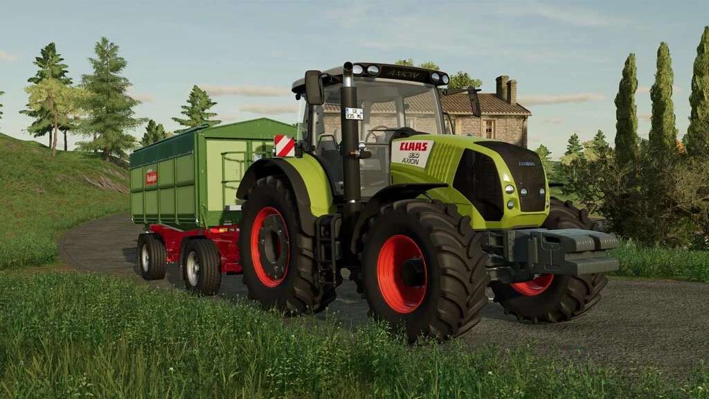 Claas Axion 800 V1000 Landwirtschafts Simulator 22 Mod Fs22 Mod 5257