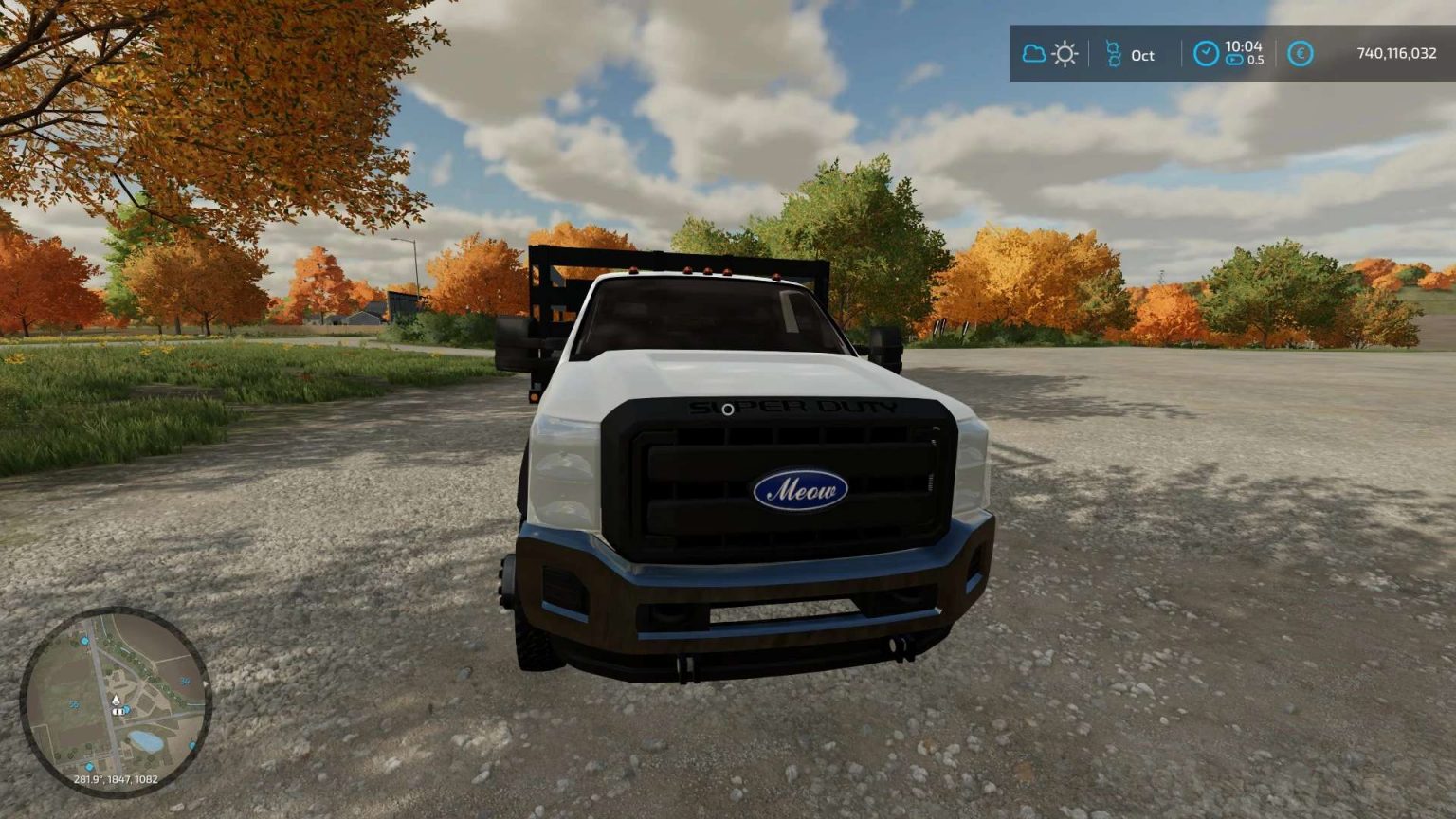 Ford F550 Pfahlkarosserie Lkw V1000 Landwirtschafts Simulator 22 Mod Fs22 Mod 6223