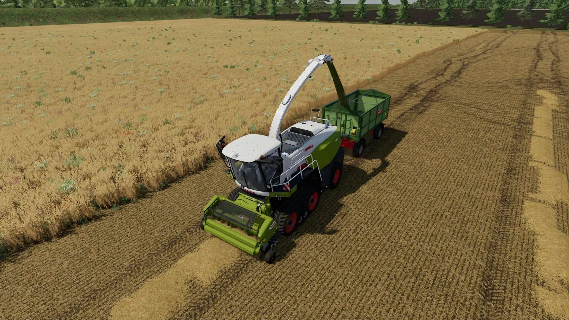 Feldhäcksler-Pickup-Paket für Stroh v1.0.0.3, Landwirtschafts Simulator 22  Mod