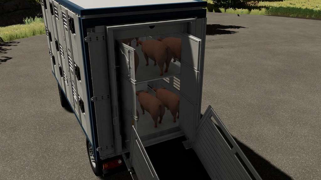 Viehtransporter Paket V10 Landwirtschafts Simulator 22 Mod Fs22 Mod 4230