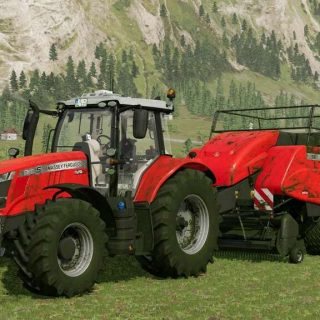 Massey Ferguson Ls Gen Ballenpressenpaket V Landwirtschafts Simulator Mod