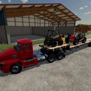 Step-Deck-Trailer IML21 v1.0.0.0 | FS25 Mod | FS22 Mod