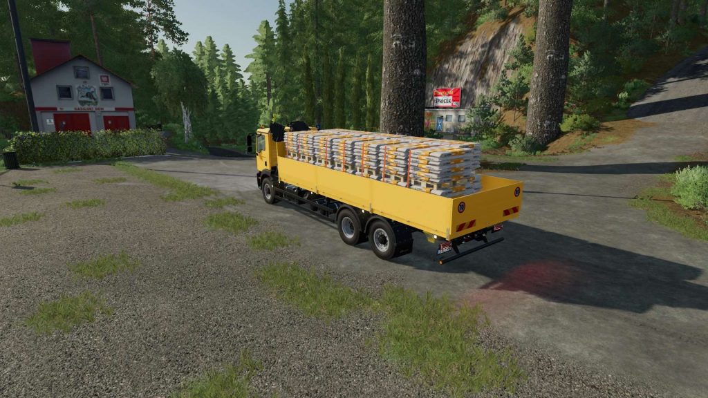 Man Tgm 26320 6x2 Hiab Xs Kran V1000 Landwirtschafts Simulator 22 Mod Fs22 Mod 6832