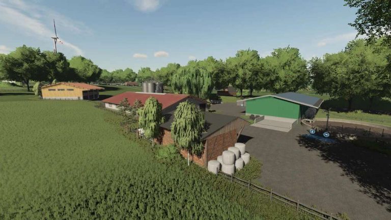 Aukrug Homfeld Karte v1.0.0.0 | Landwirtschafts Simulator 22 Mod | FS22 Mod