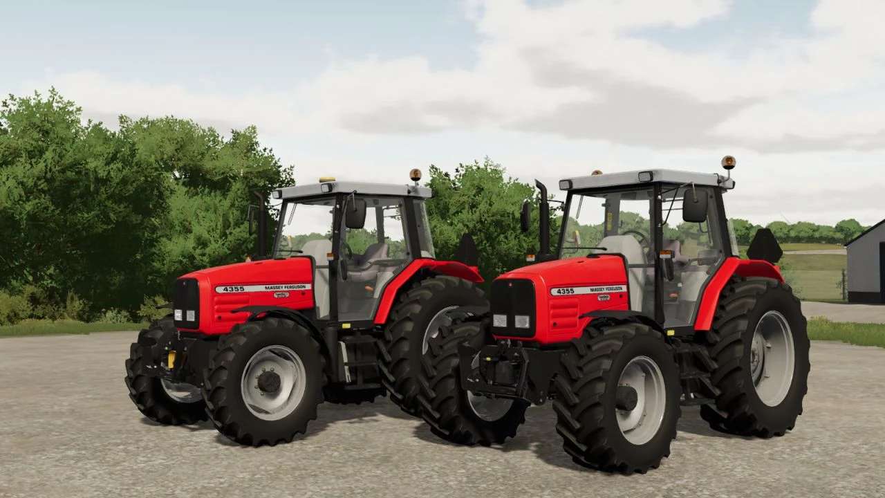 Massey Ferguson Serie 4300 Bearbeitet V1000 Landwirtschafts Simulator 22 Mod Fs22 Mod 4136