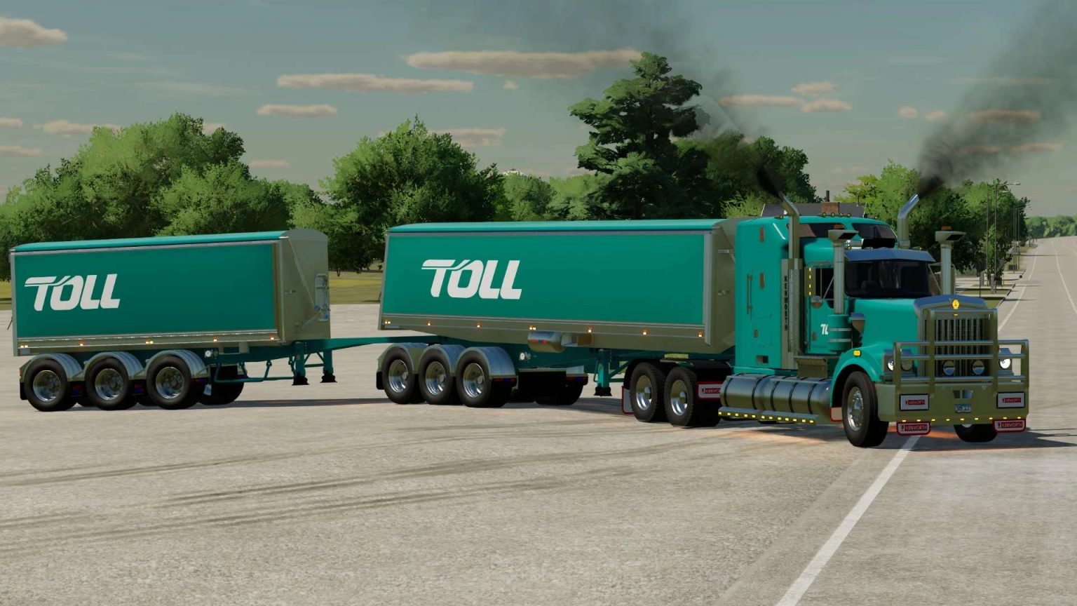 Maxi Trans Lusty Stag Tippers v1.0.0.0 | FS25 Mod | FS22 Mod