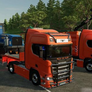 Scania R Sattelzug von Ap0lLo v1.0.0.5 | FS25 Mod | FS22 Mod