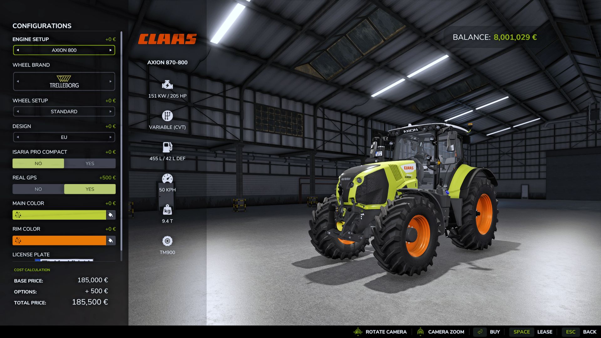 Claas Axion 800 Serie EU & US V1.2.0.0 thumbnail 6