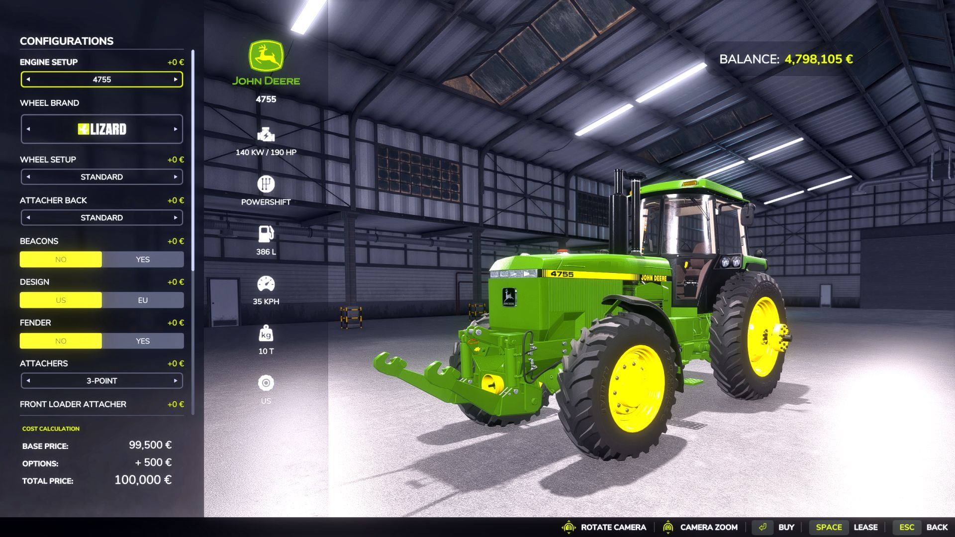John Deere 4755-4955 Überarbeitete Version V1.2.0.0 thumbnail 5