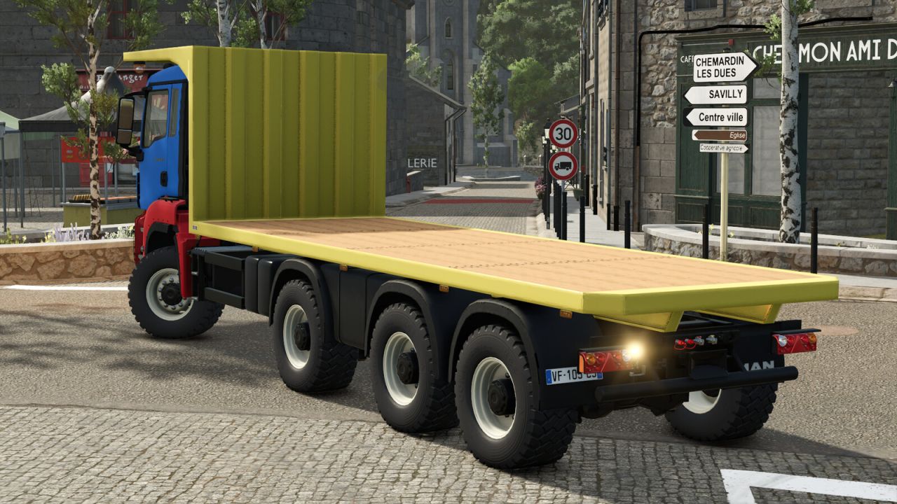 MAN TGS 18.500 Pritschenwagen mit automatischer Ladeeinrichtung V1.0.0.0 thumbnail 3