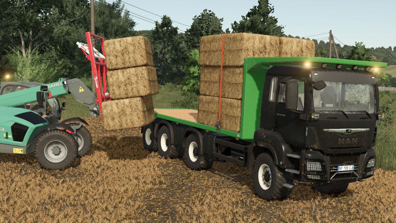MAN TGS 18.500 Pritschenwagen mit automatischer Ladeeinrichtung V1.0.0.0 thumbnail 5