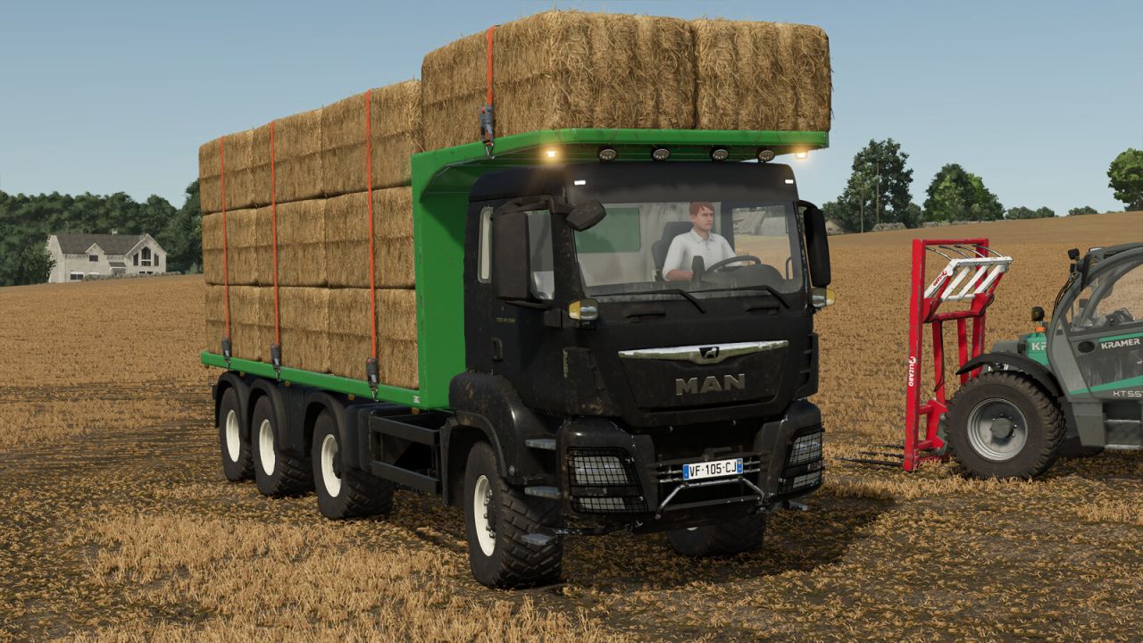 MAN TGS 18.500 Pritschenwagen mit automatischer Ladeeinrichtung V1.0.0.0 thumbnail 6