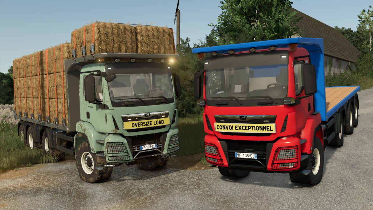 MAN TGS 18.500 Pritschenwagen mit automatischer Ladeeinrichtung V1.0.0.0