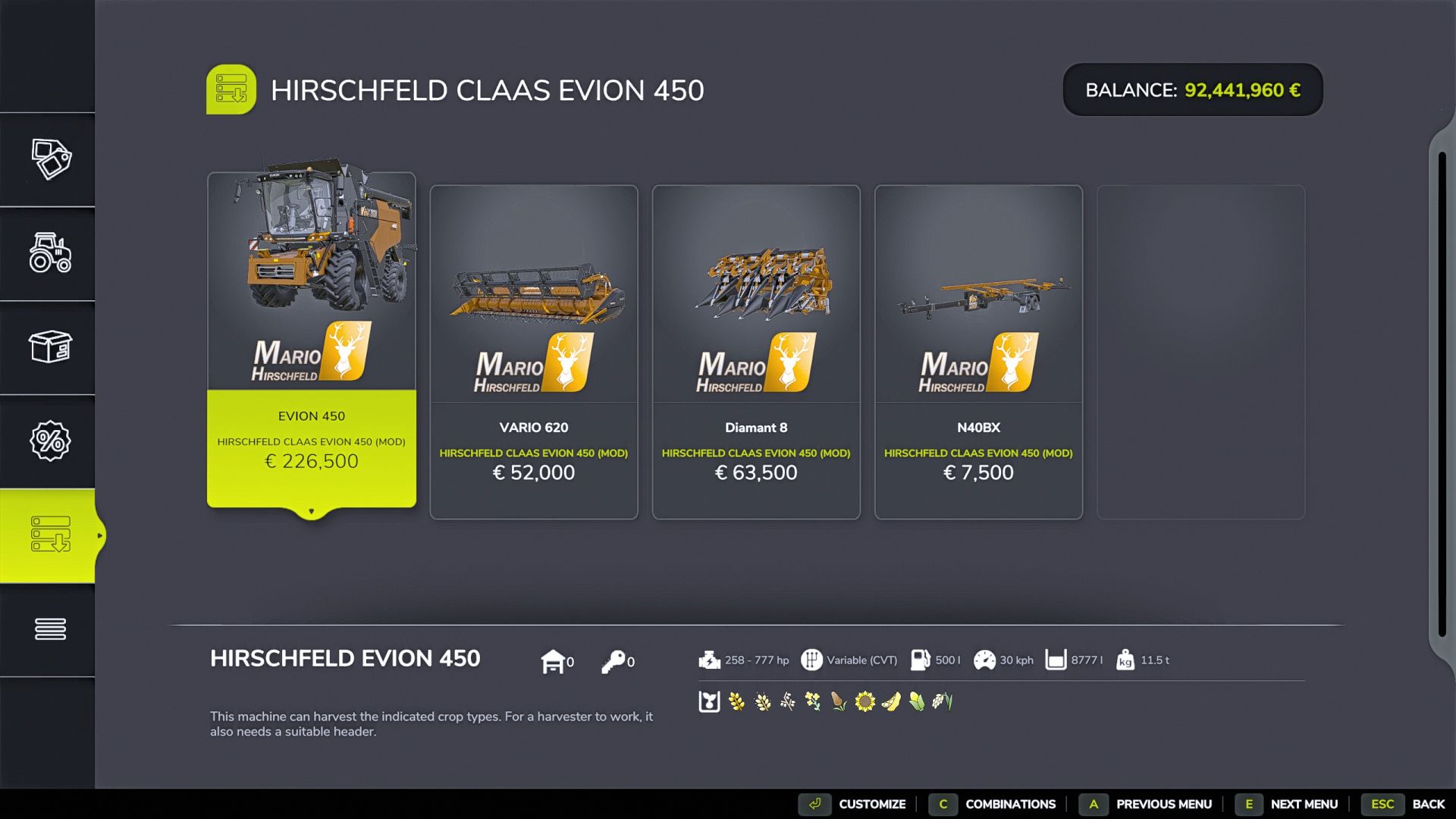 Claas Evion Hirschfeld Edition V1.0.0.2 thumbnail 5