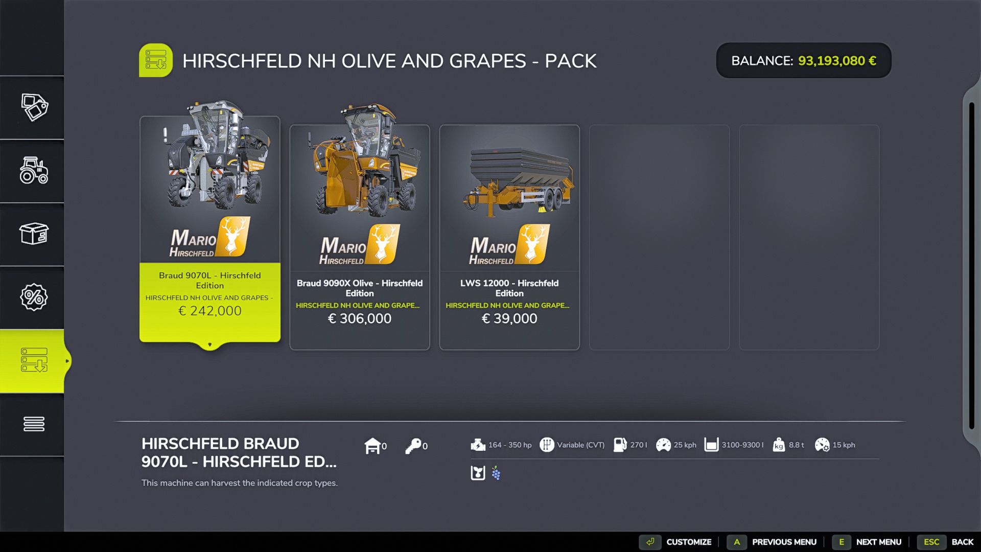 Hirschfeld NH Oliven- und Traubenpaket V1.0.0.2 thumbnail 5