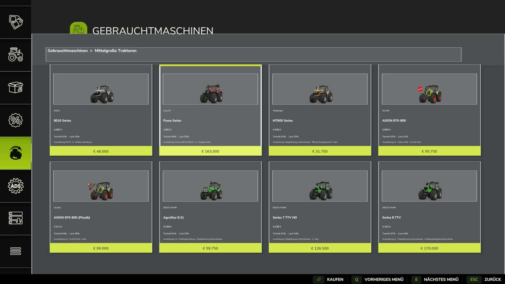 Realistischer Gebrauchtmaschinenmarkt v1.4.2.1