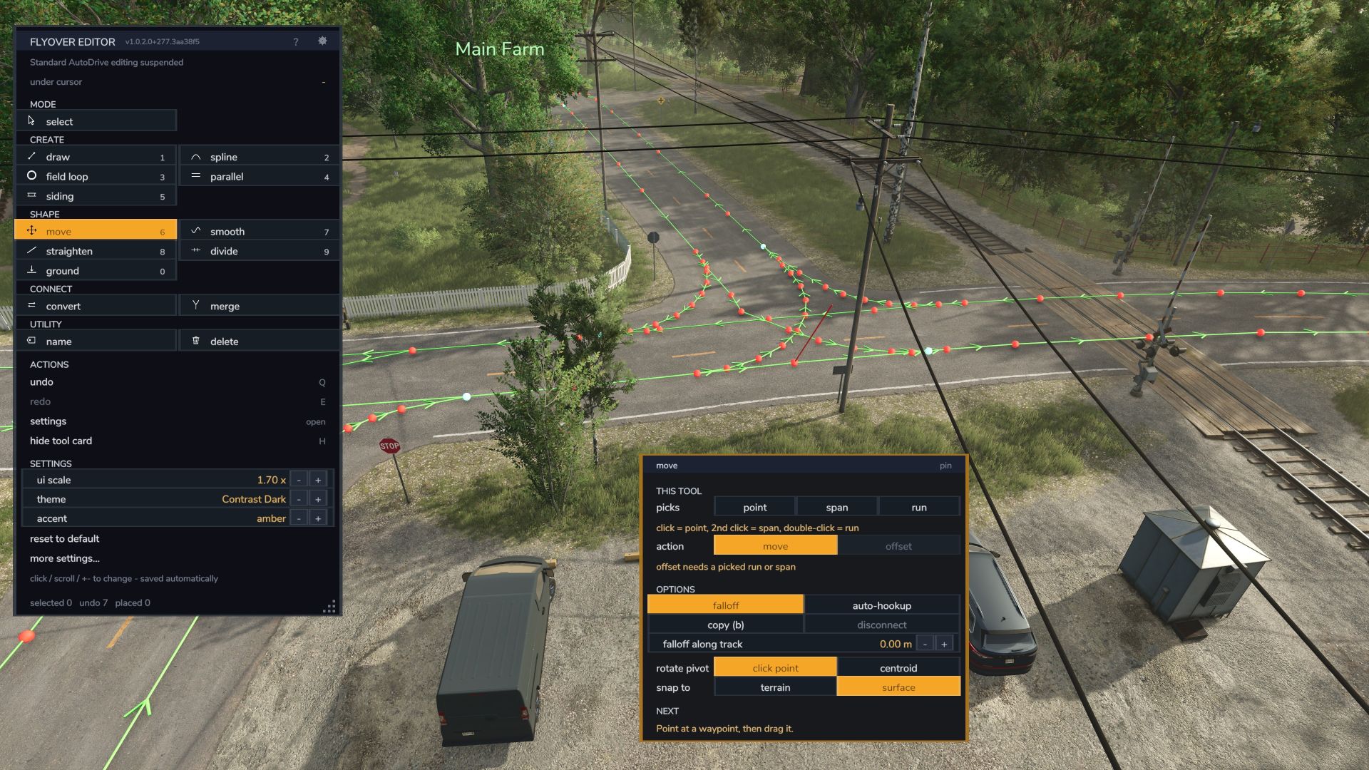 AutoDrive-Editor für Draufsicht-Überflüge V1.0.3.3