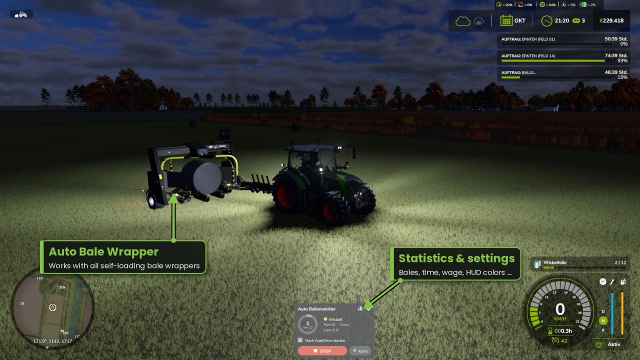 Automatische Ballenwickelmaschine V1.2.0.0 thumbnail 6