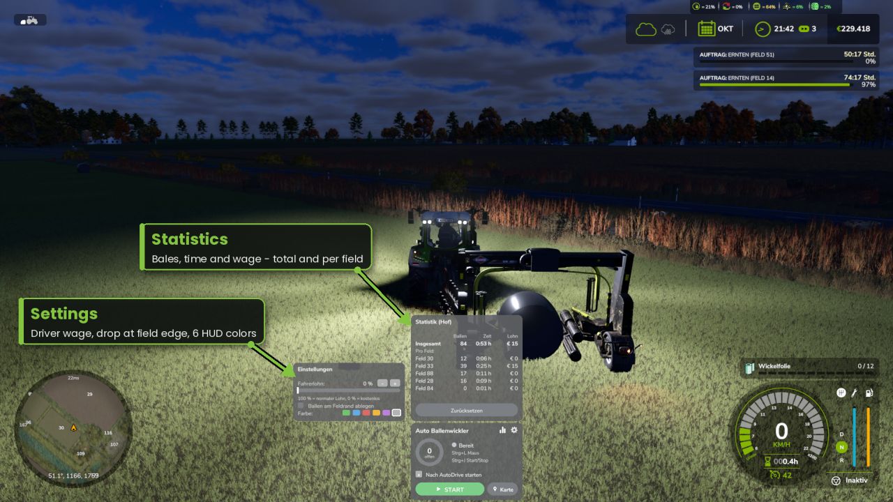 Automatische Ballenwickelmaschine V1.2.0.0 thumbnail 7