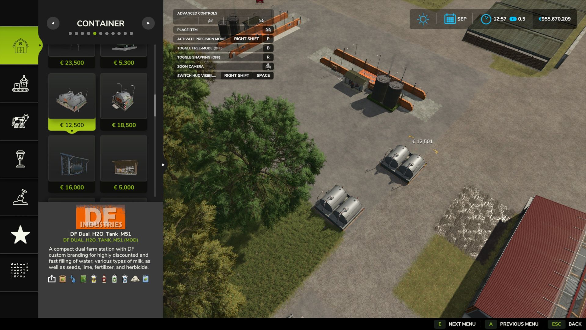 DF Dual H2O Tank M51 V1.0.0.0