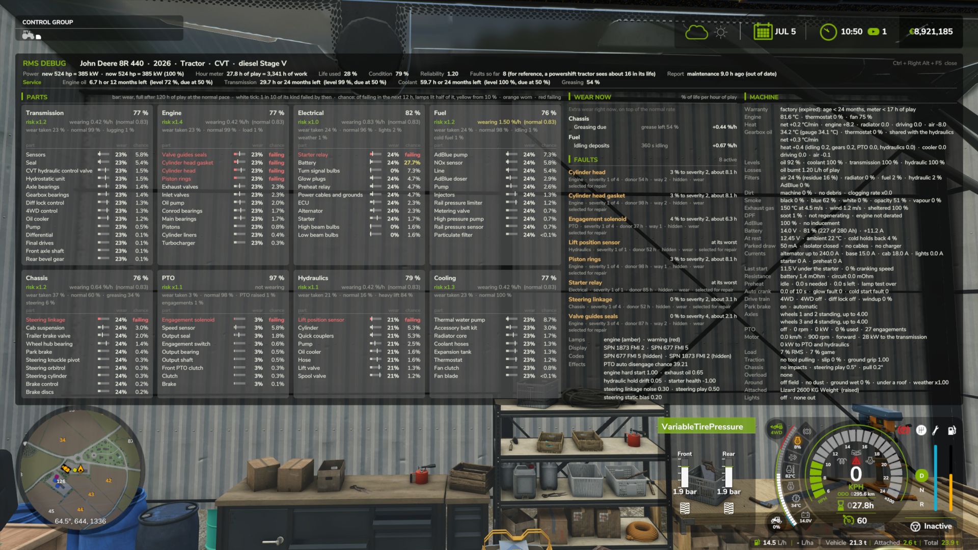 Realistische mechanische Systeme BETA 4 v1.0.0.0 thumbnail 7