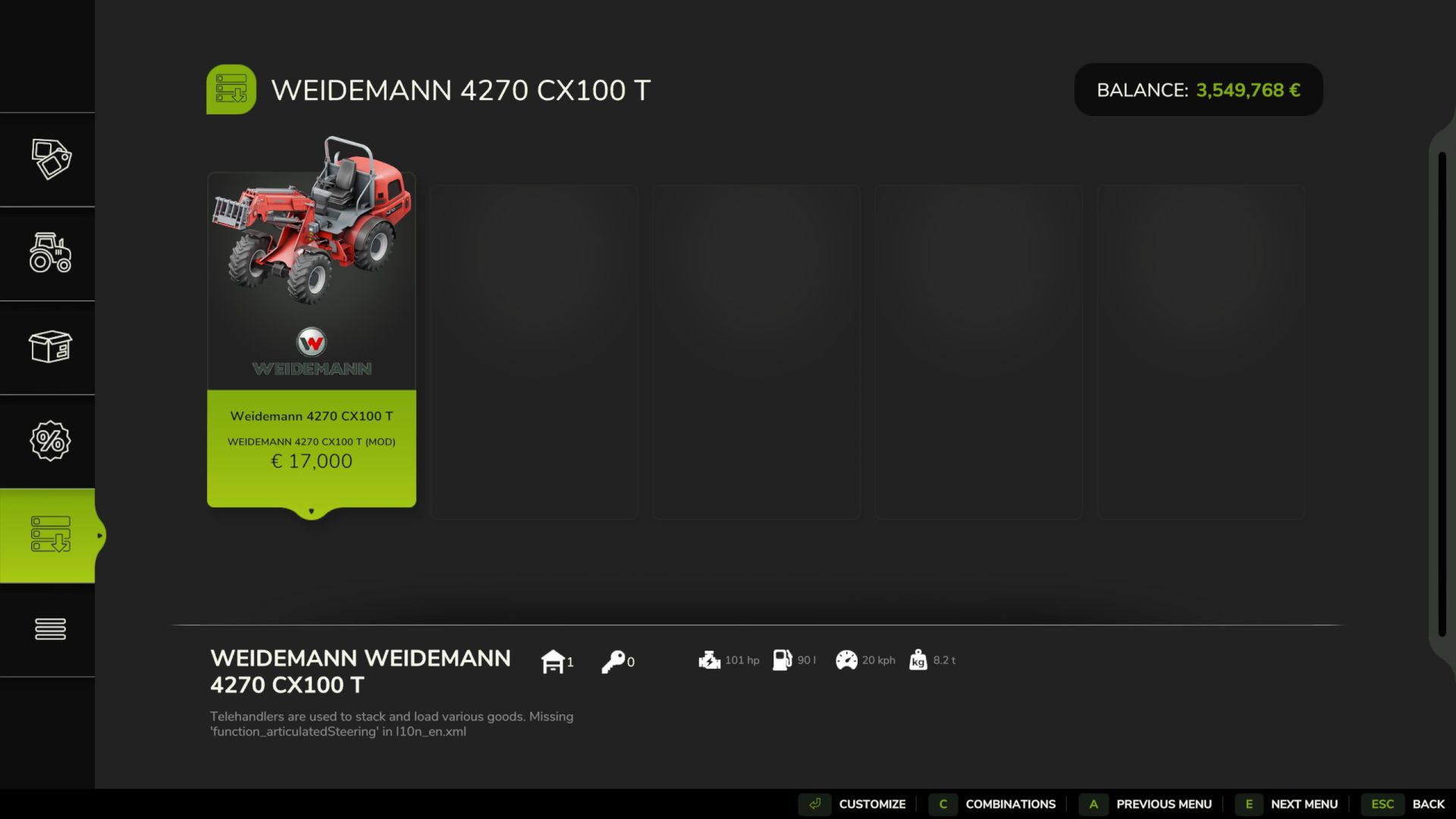 Weidemann 4270CX 100T V1.0.0.0 thumbnail 7